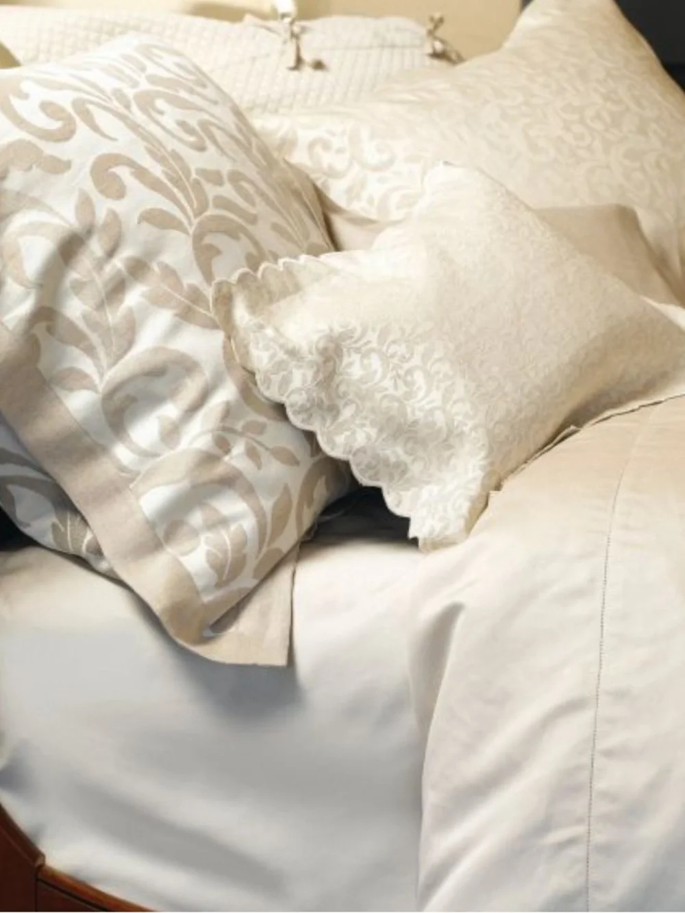 S.D.H. The Purists Grande Jasmine boudoir pillow sham NEW